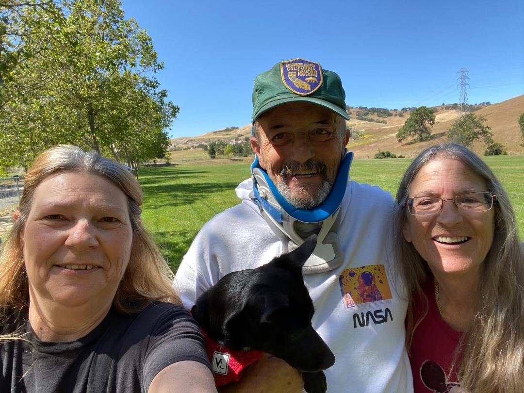 Nice walk with lifelong best friends and beasts!