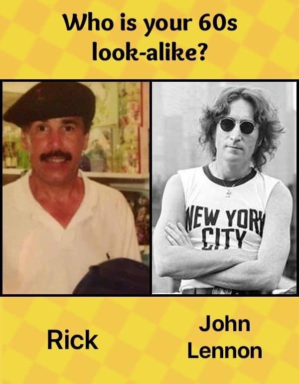 I like his music but don’t think we look alike.