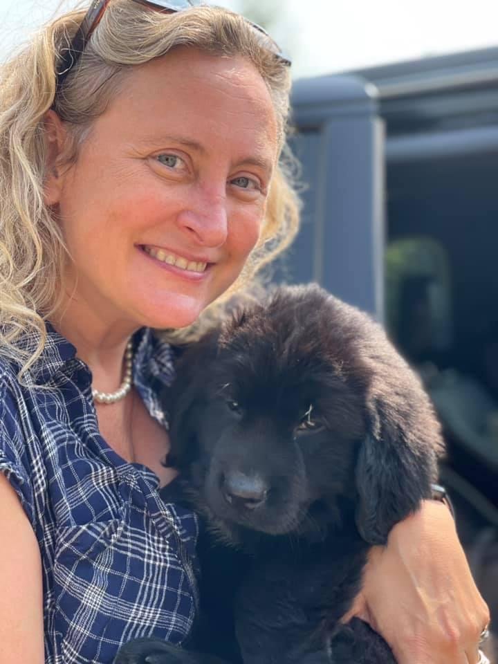 Come to LBI from Texas A&M and then buy a Newfoundland puppy for the ride back. He is very soft and all puppy.