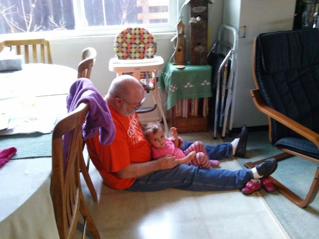 Grandpa and Elizabeth!!