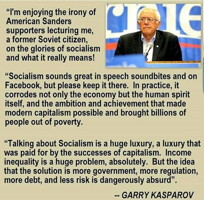 Former Soviet Citizen explain Socialism below.