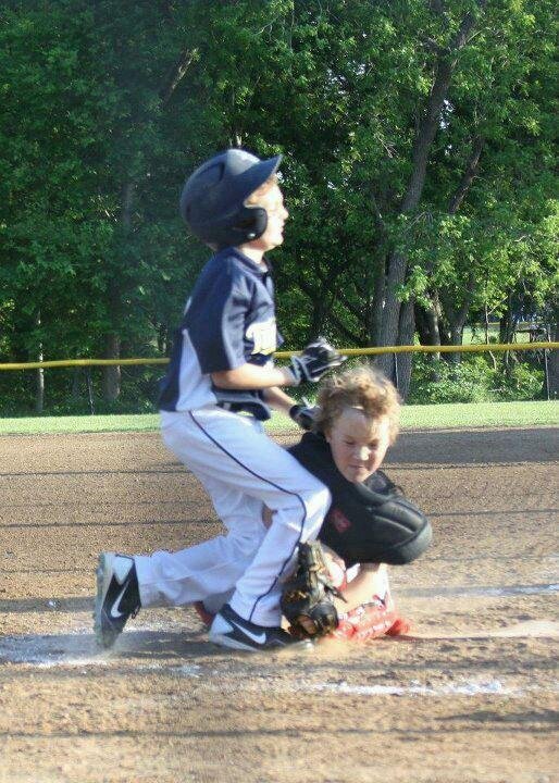 Here's the tag. He's out!