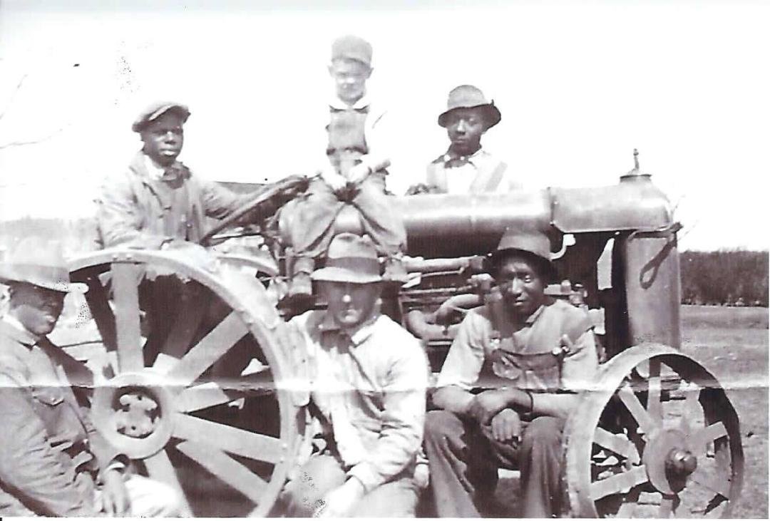 So it's not Throwback Thursday yet, but I couldn't wait! Besides, this one's so old, it probably throws back to Wednesday anyhow!! My Dad, David Craig (on the tractor) and my Grandpa, Marcus Craig (in front) on the farm.