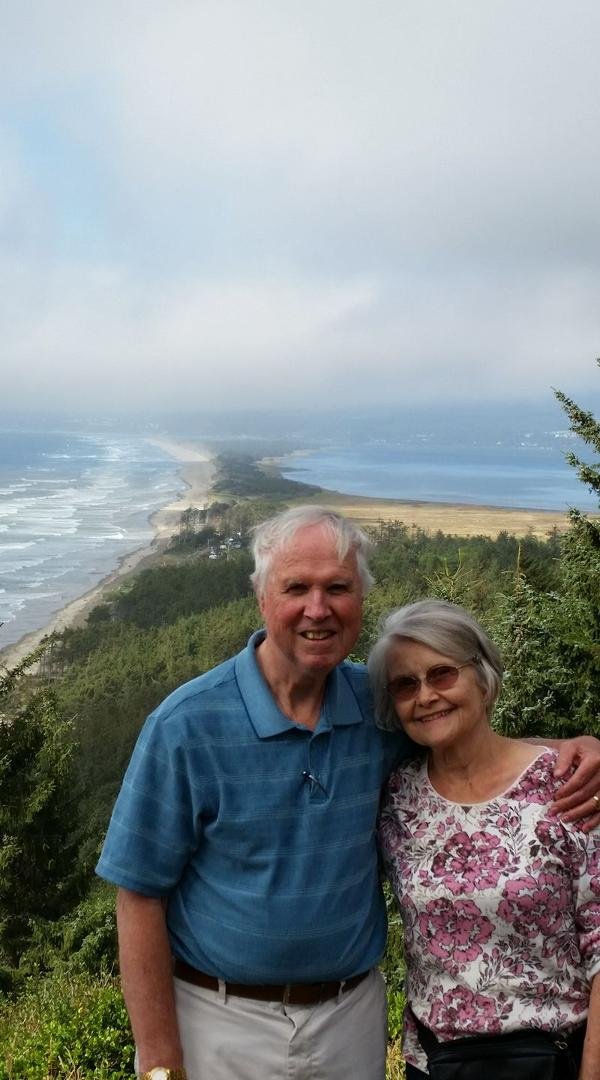 John and Susan near Neskowin and Pacific City, Oregon.