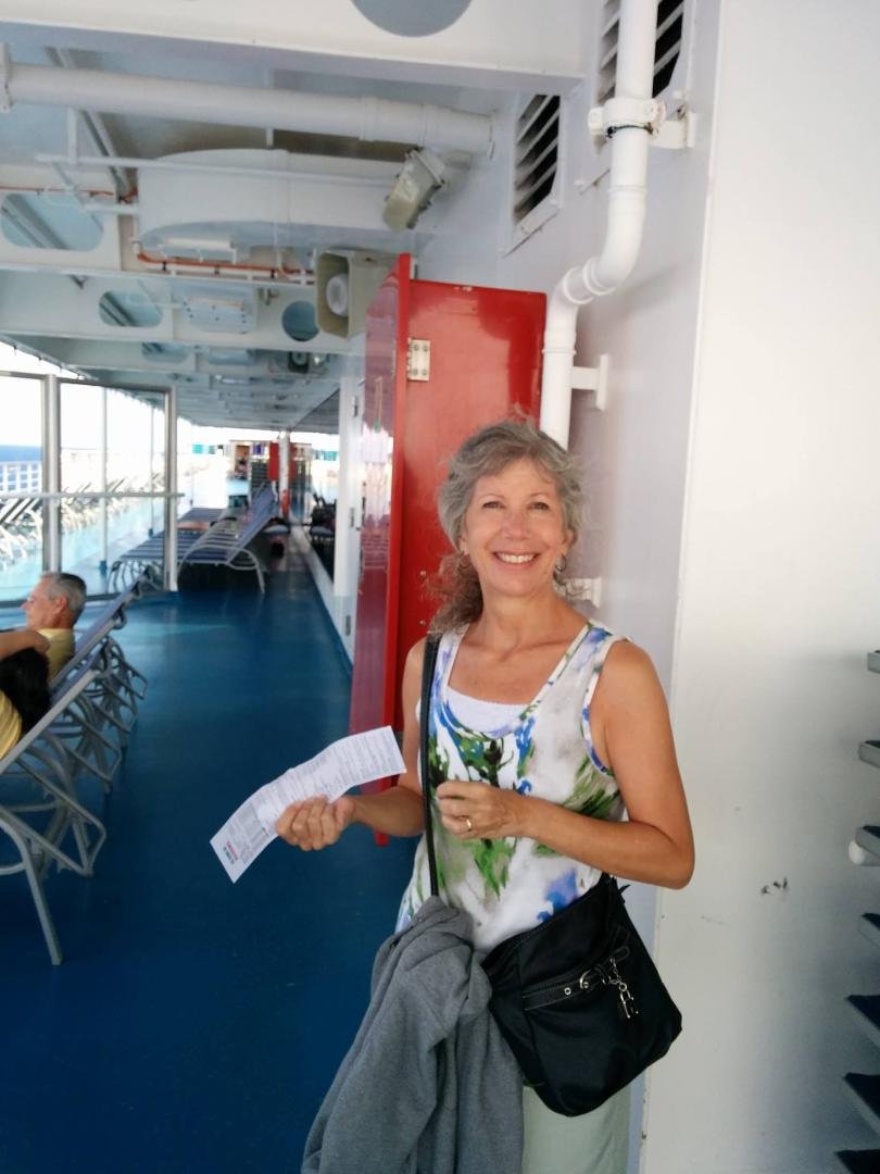Who loved her cruise?