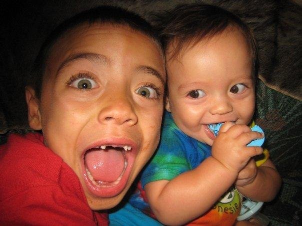 Brothers! Parker's the BEST!