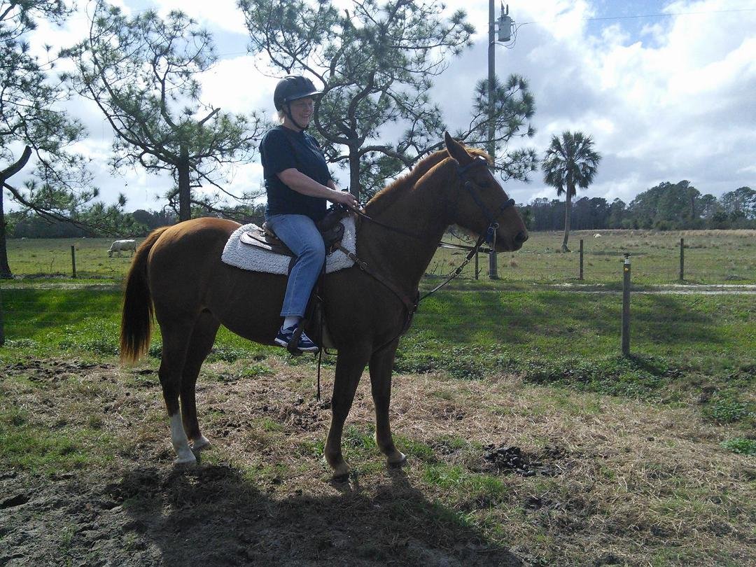 Had a great morning riding Cowboy!