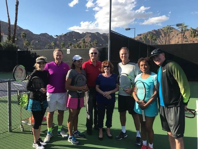 La Quinta Resort prior to BNP Paribus Open. 'Good day for all.