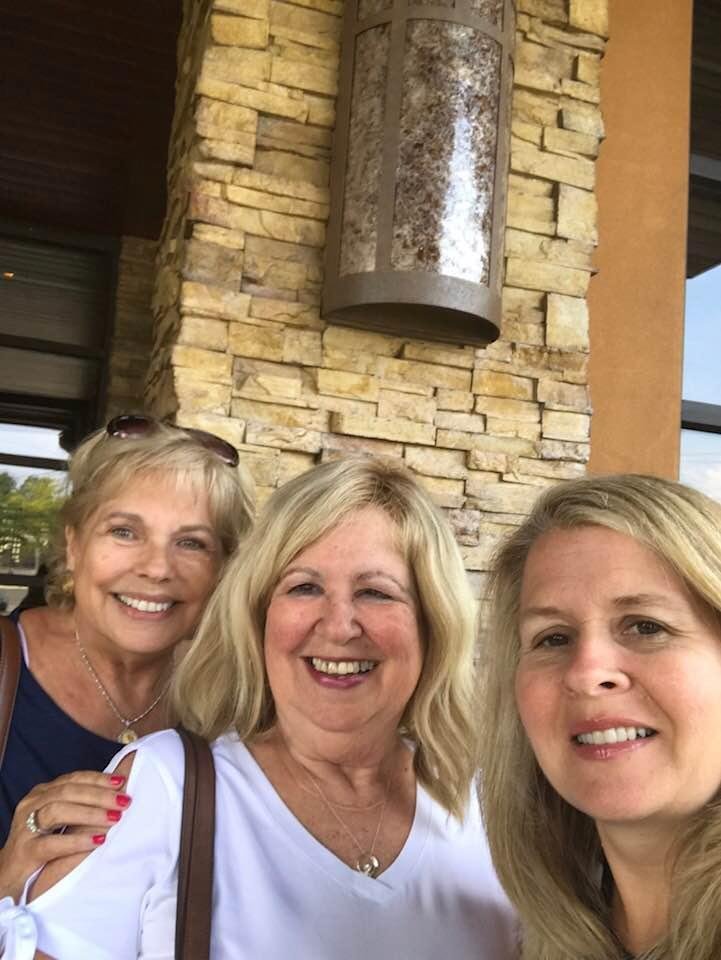With my wonderful sister in law Dorothy and best friend Christine at seasons 52. Wonderful time.