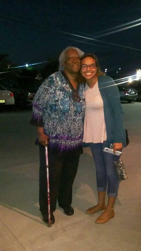 Mattie with Kishonna Thomas  (her great niece
