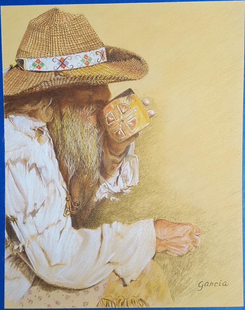 Just completed COFFEE BREAK. Colored pencil
