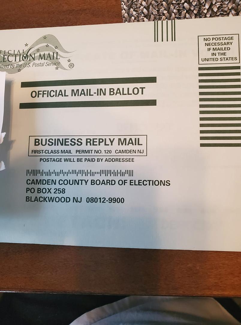 Yes I voted by mail no lines in the comfort of my house. This is the best way to do it.