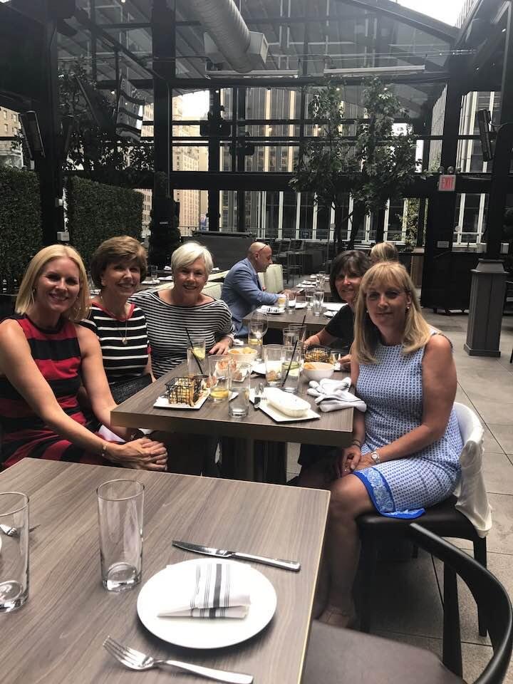 Wonderful lunch in NY with family and friends!!