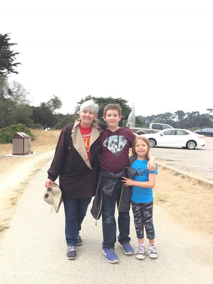 Walking at Lake Merced