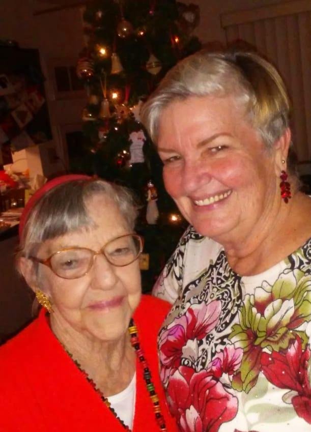 2 months shy of her 94th birthday my mother passed away. She was the smartest person I know and she will be missed. Via con dios and rest in peace.
When God sends forth a tiny soul
To learn that ways of earth,
A mothers