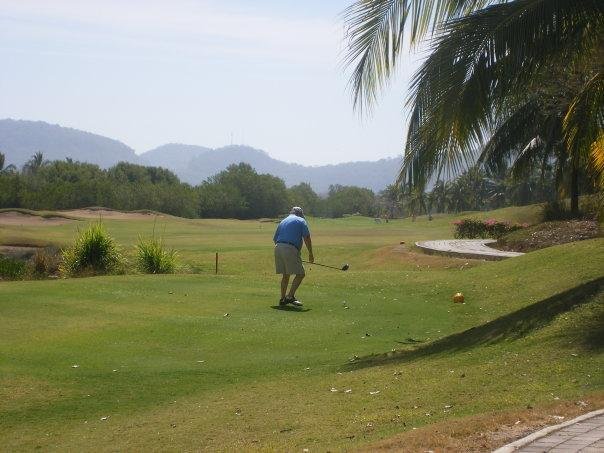 Ready for the big drive(200yards if right on)