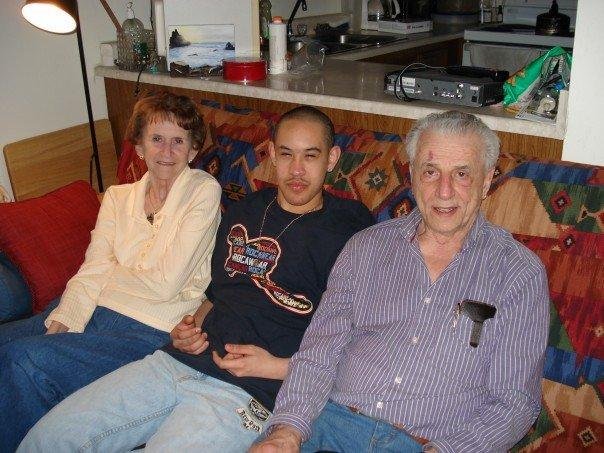 mary and me and our grandson stephen.