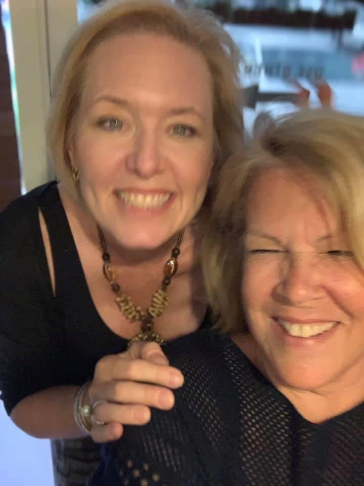 20 years later -we look better then ever!  right???  Don’t we kim🤷🏻‍♀️. Happy work anniversary to———-