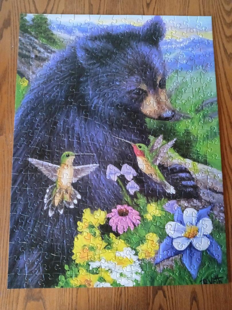 Randy's newest jigsaw puzzle. Happy Spring!