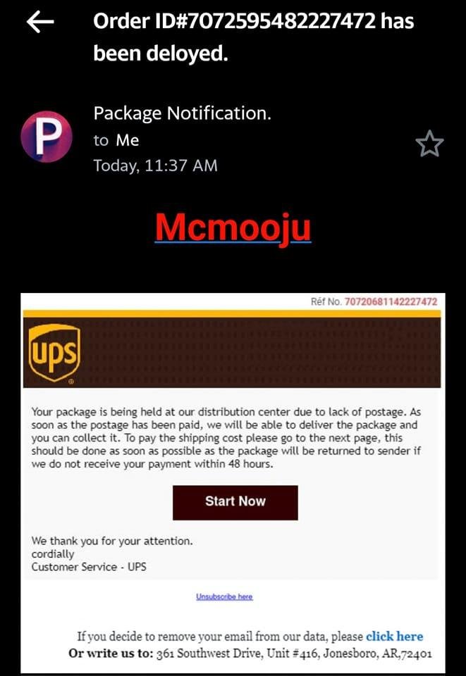 Oh no!  My package has been deloyed!