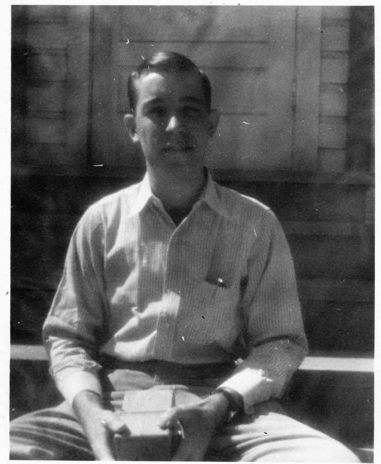 This is a picture of my dad when he was 21. Today would have been his 95th birthday. He died when I was 20. I still think of him often. He only got to meet 2 of his 4 grandchildren, and none of his 9...almost 10 great