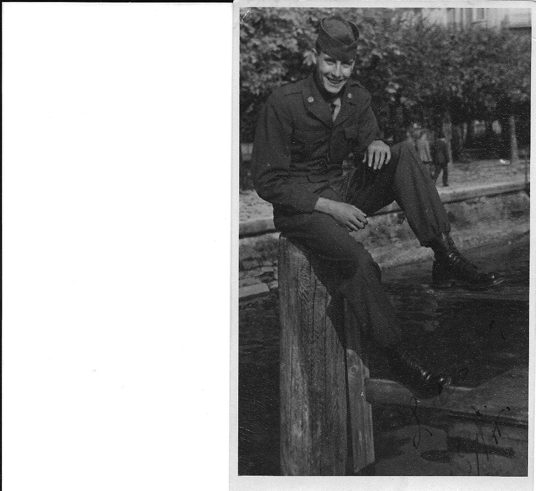 My Throw-Back Thursday offering for this week, my Pop, while serving his country. Well... Bye!