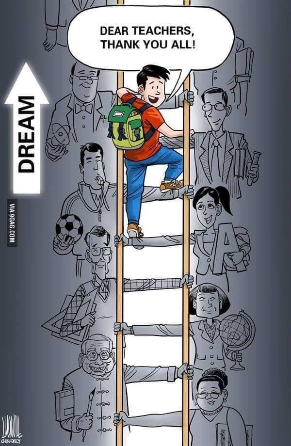 To all my sister and brother teachers, our work and dedication matters.