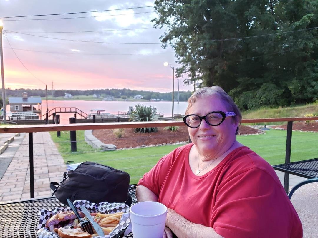 Dinner at Hyco Lake