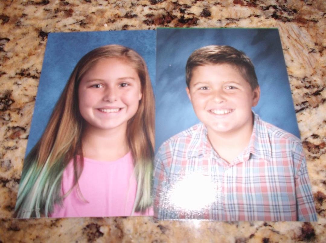 Grand "kids" growing up............9 and 11....