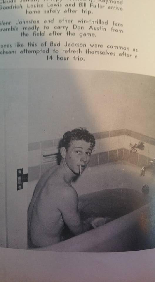 Pretty Racey photo of my Dad for Texas Tech College Yearbook!