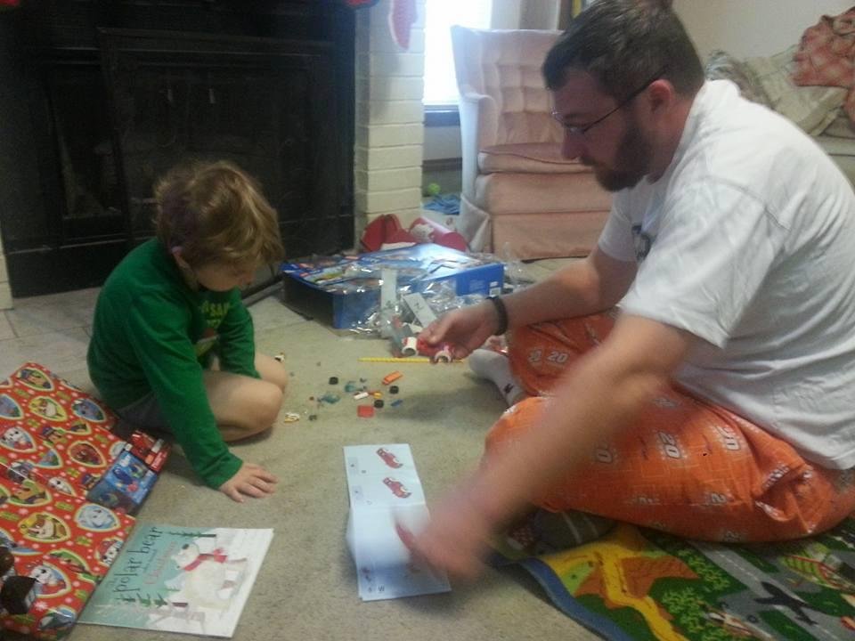 2 young engineers hard at work on their latest project.