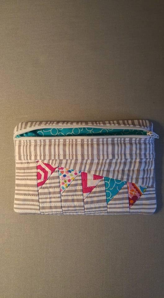 Kyler made this cute Kimberbell bag today!