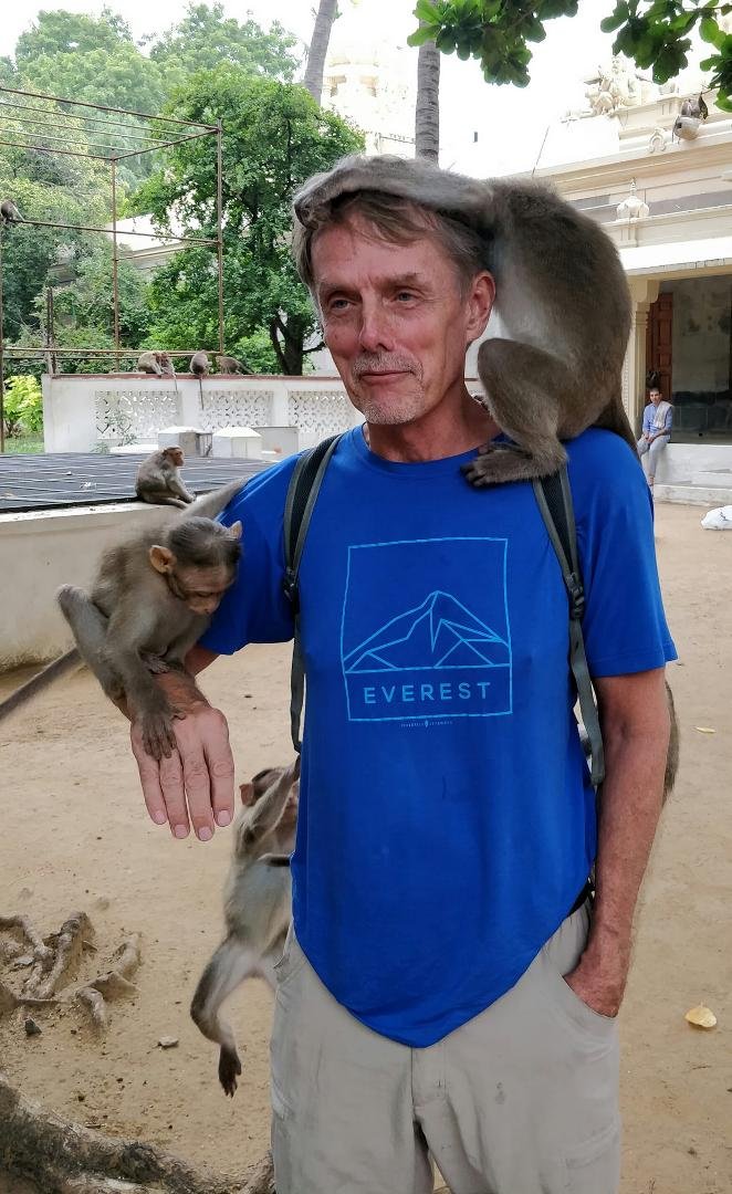 Many come to India to tame their monkey minds. Not all of them are successful.