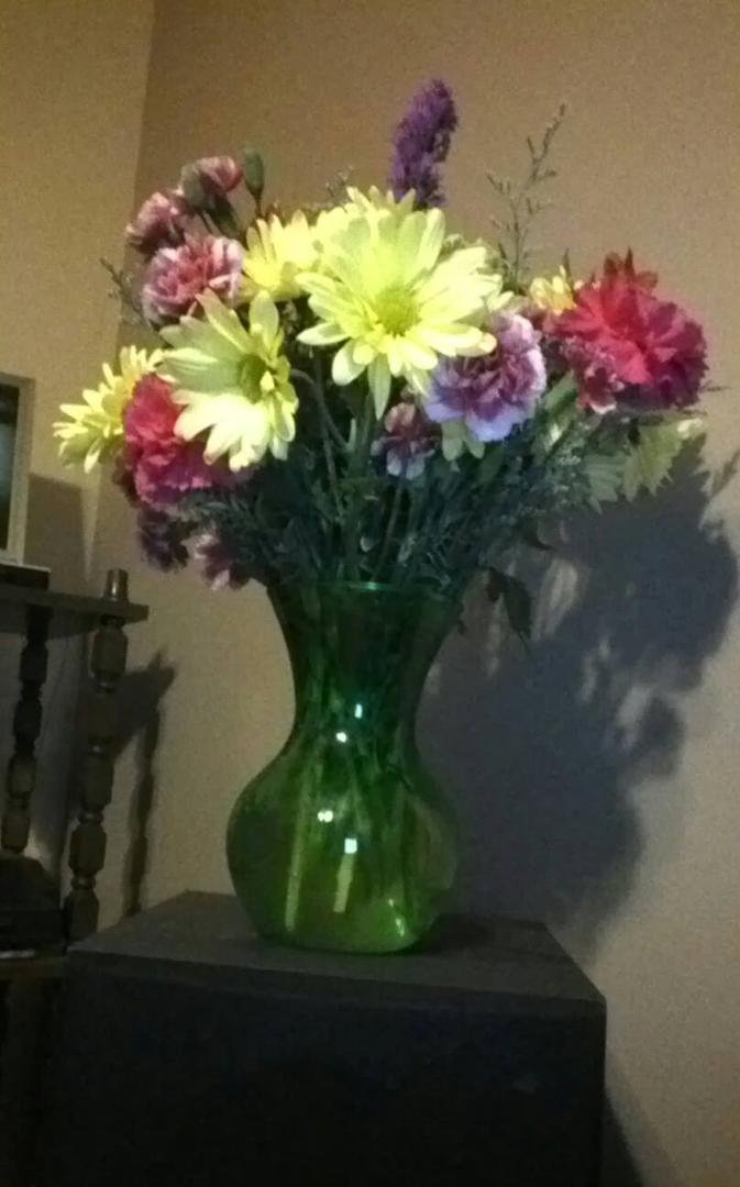 Thank you to my wonderful son Kyle Osgood for the e beautiful flowers an the box of candy for Mothers Day. Also thank you to Lauren Thompson, my daughter for the wonderful tribute on Facebook for me. Also a special thank