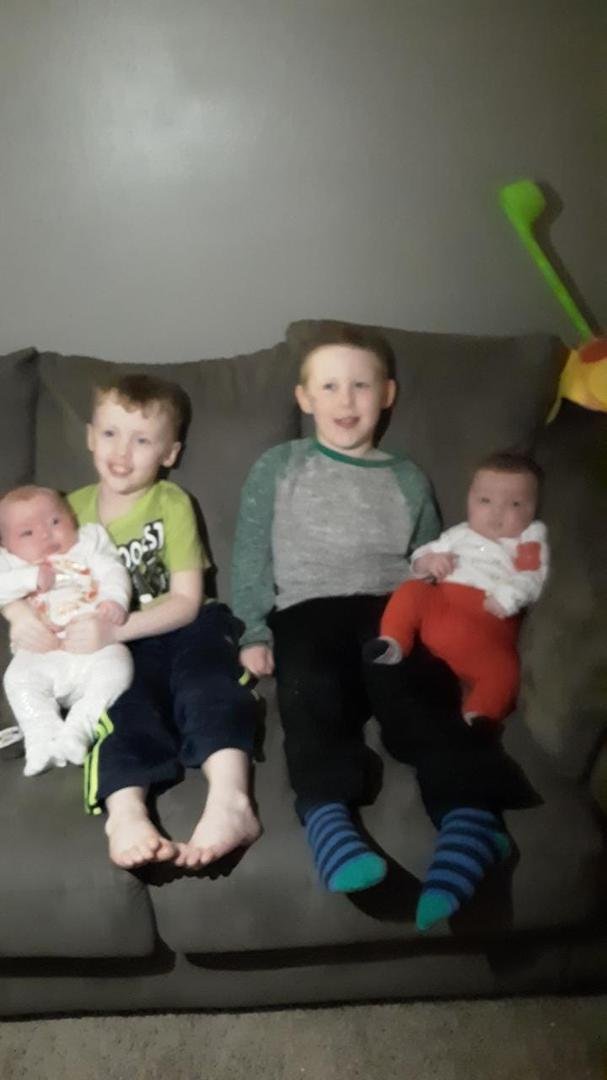 Spent some time with our Grand Children today. Love them so much!