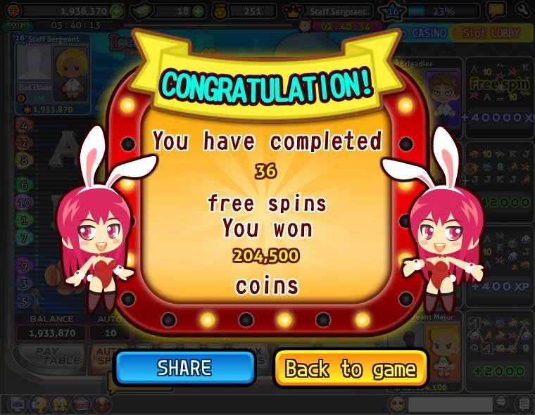 Bud Dausener played the "Deep Seek" Free spin and won 204,500 coins in Let's Vegas! Come to join now!