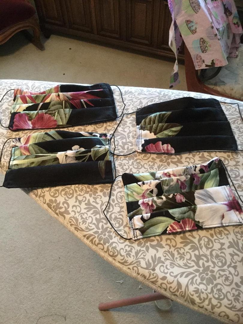 My masks have 
Gone 
Hawaiian