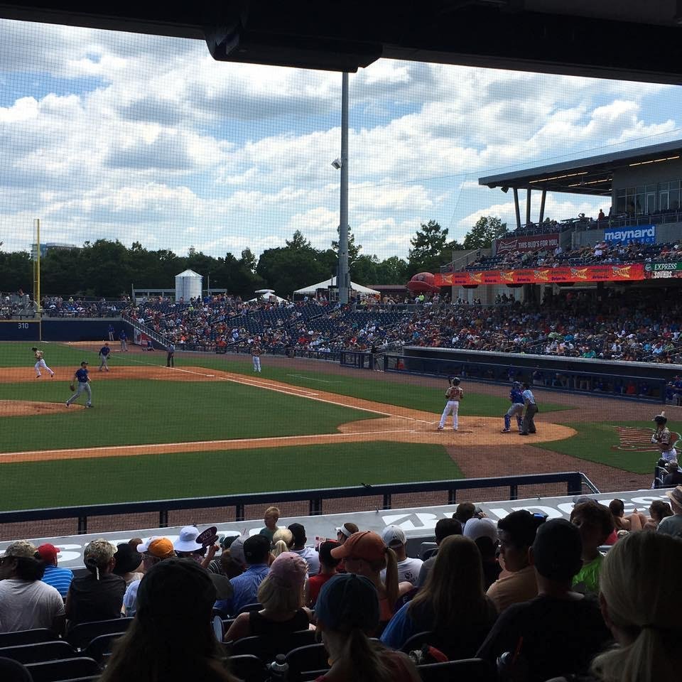 Went to the Ballpark for Father's Day! Debbie Bauer Hansen, Stephanie, Danielle and Nathan.