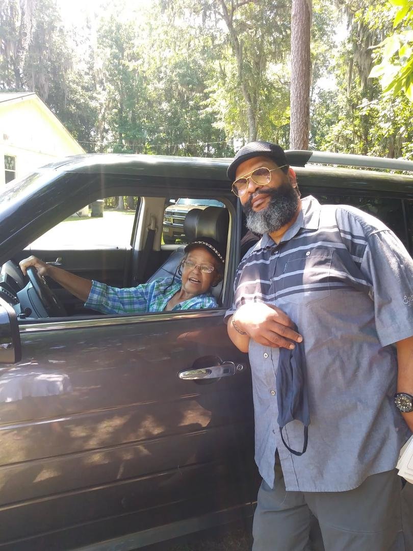 Me and my cousin in Valdosta, Ga.