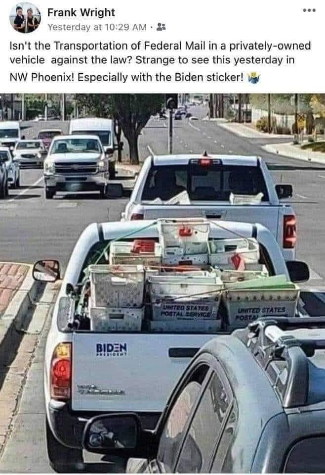 More evidence of voter fraud......