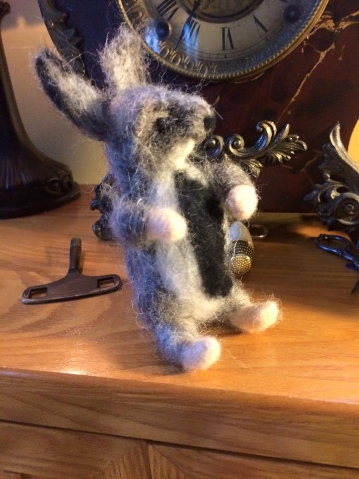 Late last nite unable to sleep. This came about.  However unable to determine what it is.  Squirrel,rabbit or kangaroo