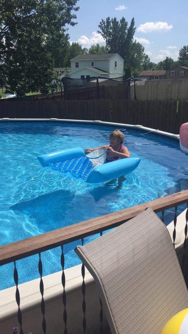 Nice pool afternoon
