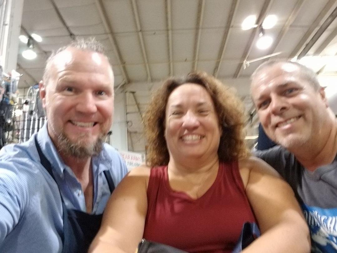 LOOK WHO WE MET TODAY!!