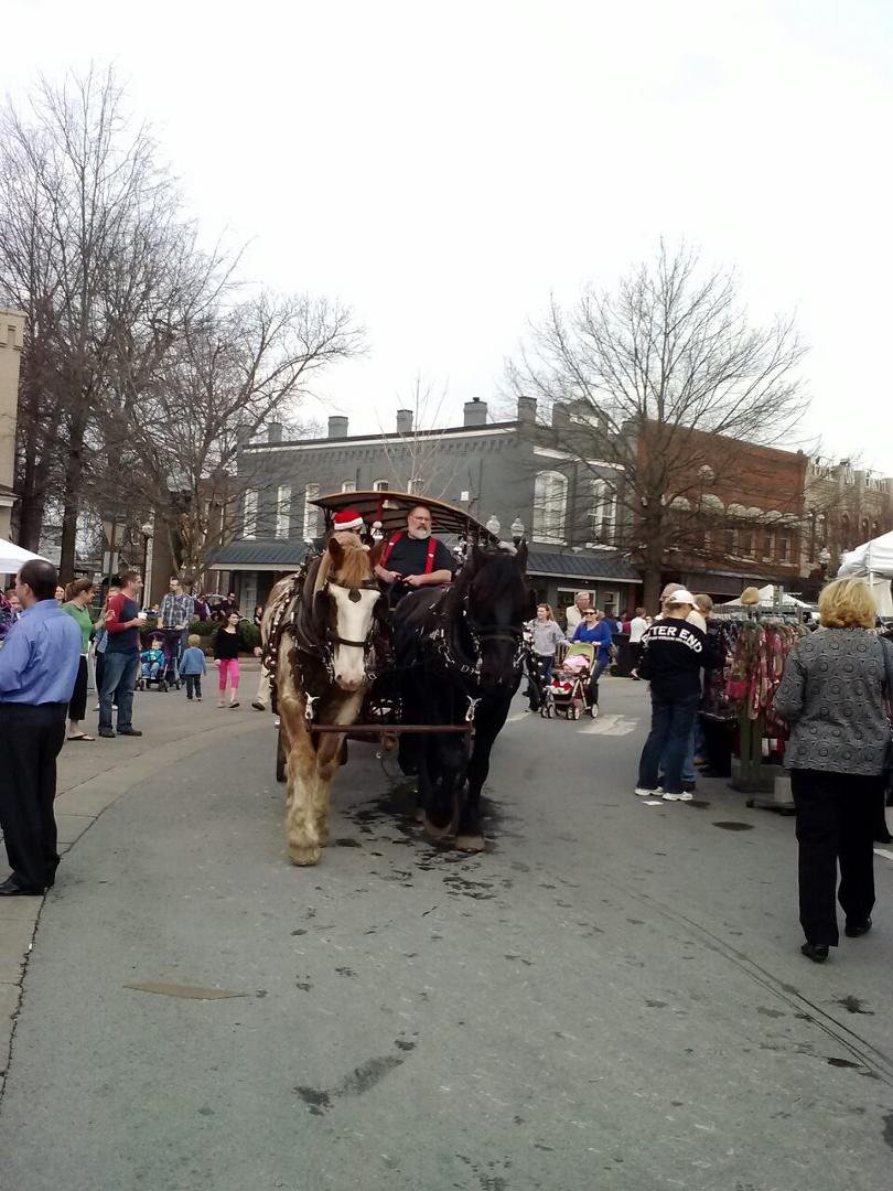 Down town Franklin TN Christmastime!