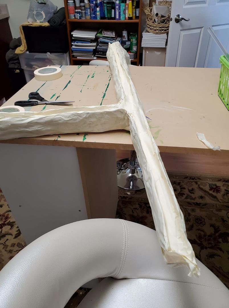 Now masking tape.