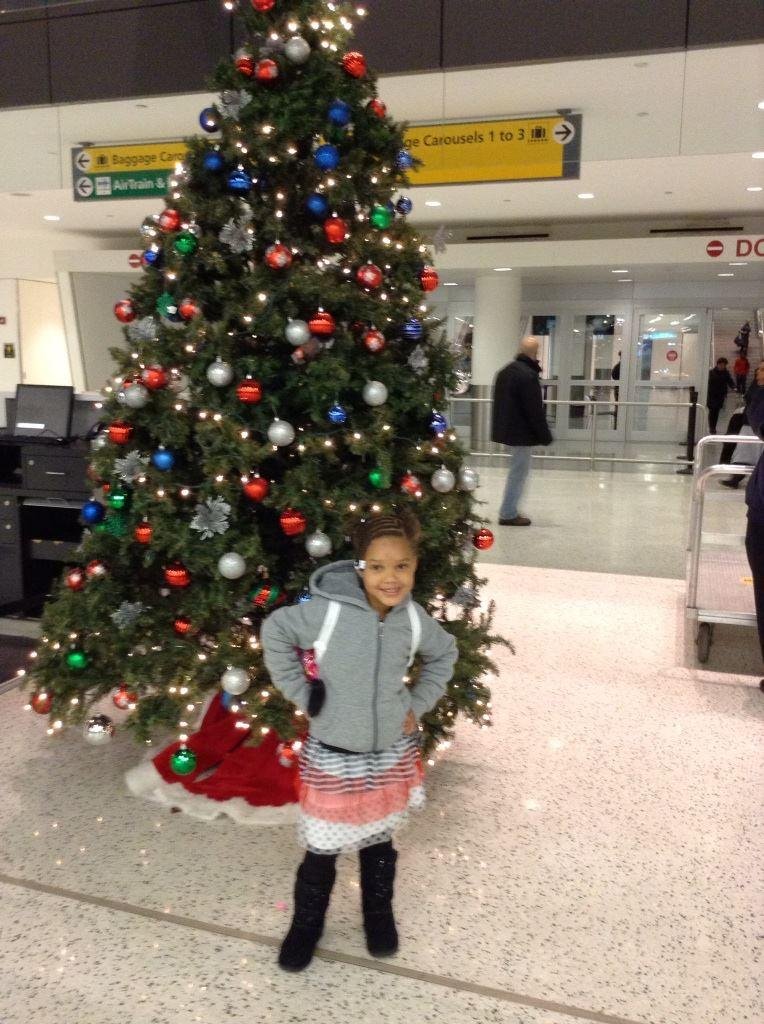 My princess at JFK fresh from Vegas,my best Christmas gift this year.