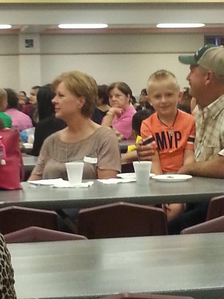 Grandparent's Day at Kriewald School.