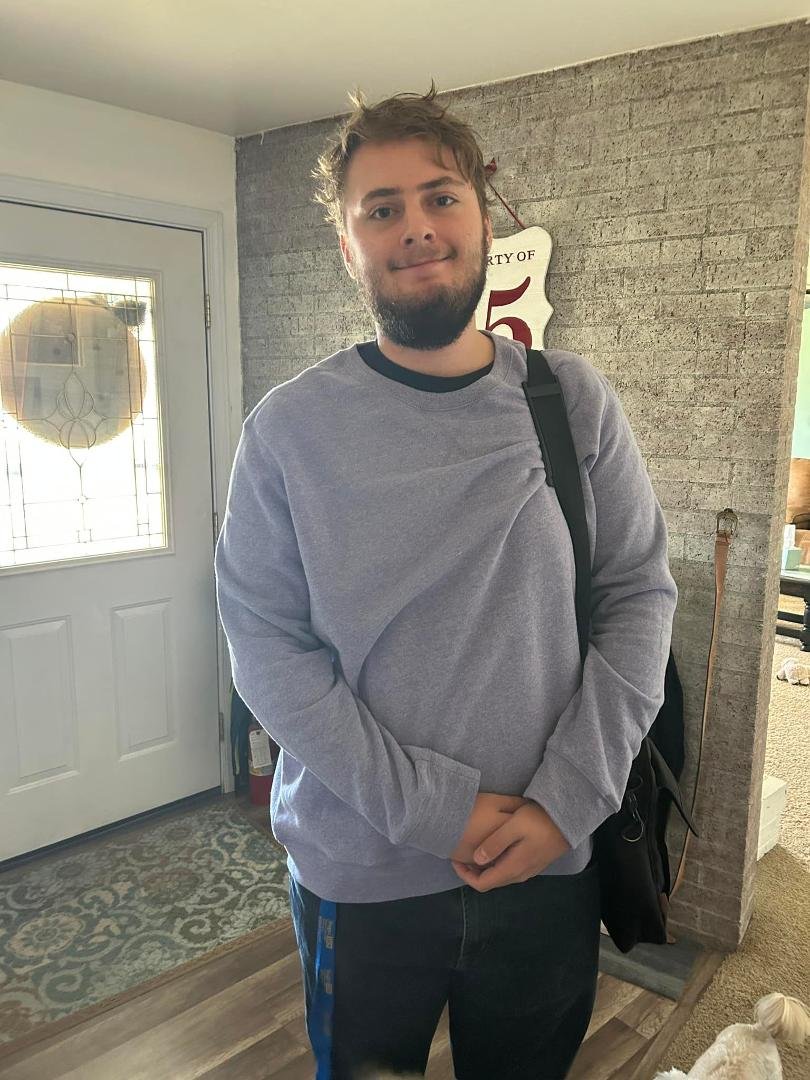 Last kid, first day. OIT Sophomore year