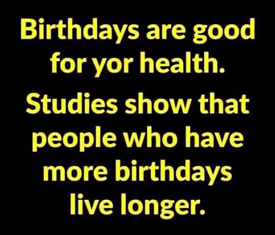 I want to thank everyone for their kind birthday wishes. I’m so fortunate to have friends/family like yourselves!❤️