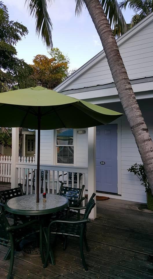 Our lovely cottage at the Key Lime Inn.